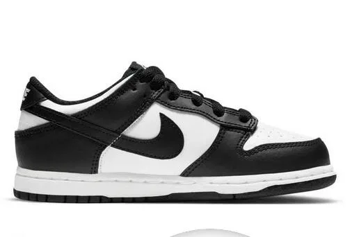 Детские кроссовки из кожи и искусственной кожи Nike Dunk Low BP, Weiss