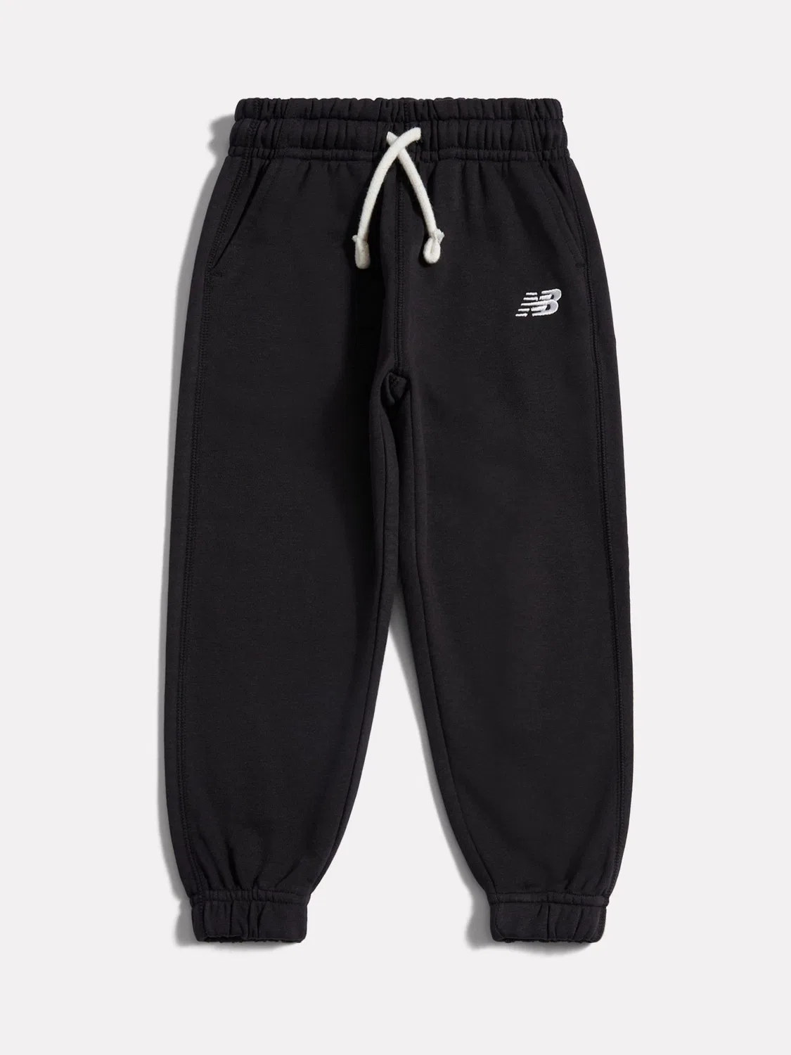 Джоггеры из французского терри New Balance, черный