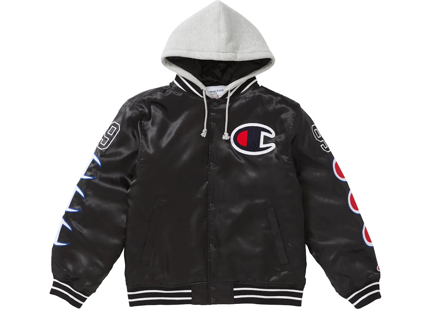 Мужская куртка-бомбер с принтом Champion Supreme, Black