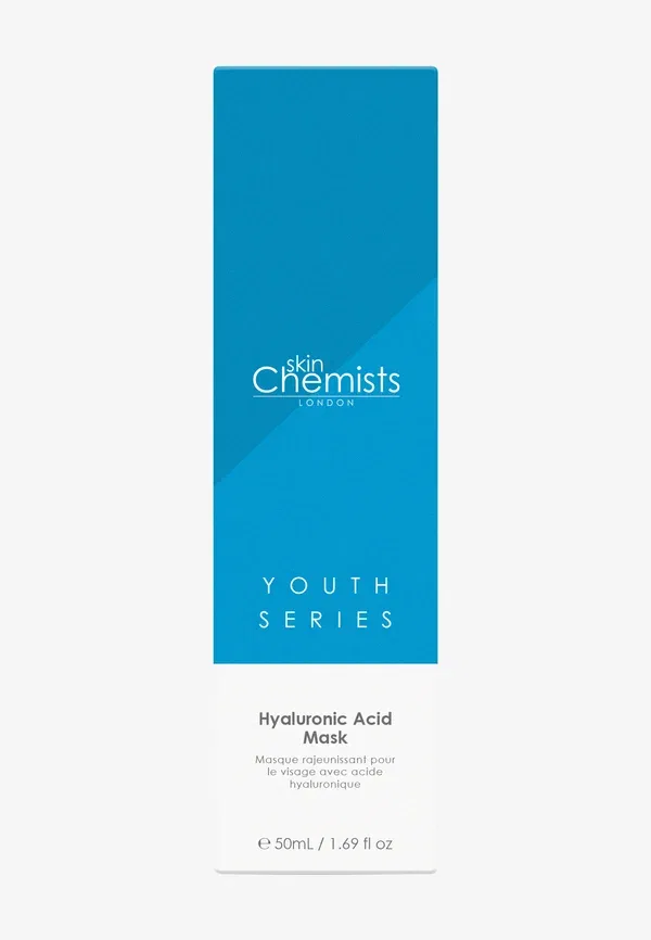 Маска для лица увлажняющая Hyaluronic acid mask Skin Chemists, White, 50 мл — фото 3