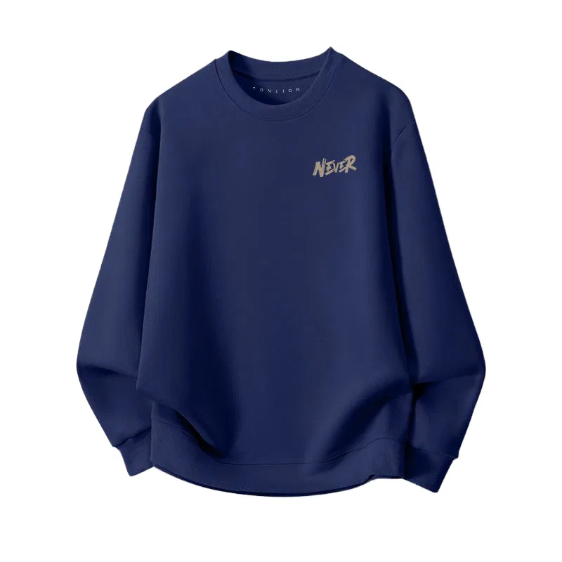 Детский худи из флиса с принтом Tonlion, Heather Navy