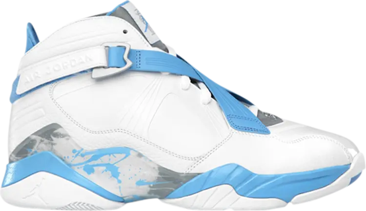 

Кроссовки Air Jordan 8.0 White University Blue, белый