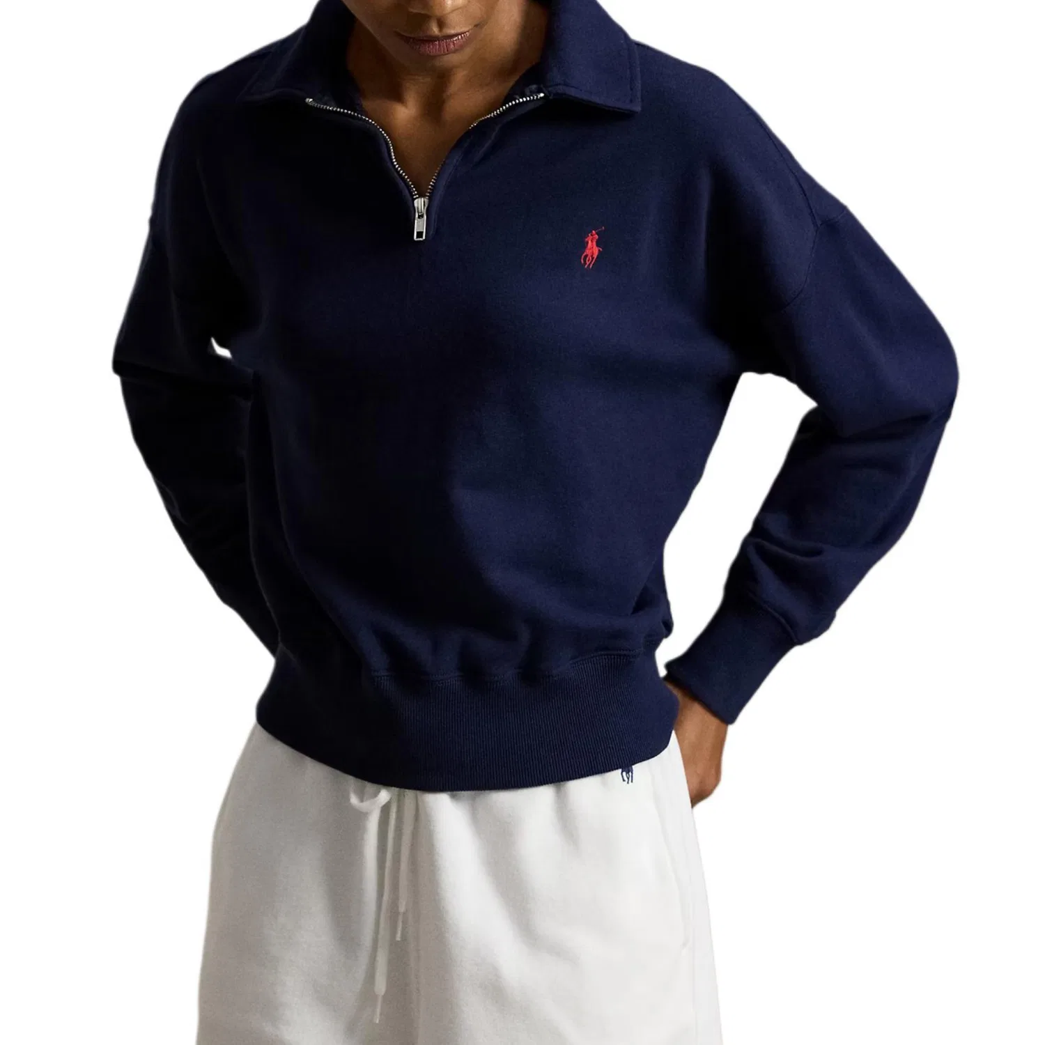 Женский свободный свитшот Polo Ralph Lauren, Nautical Blue — фото 3