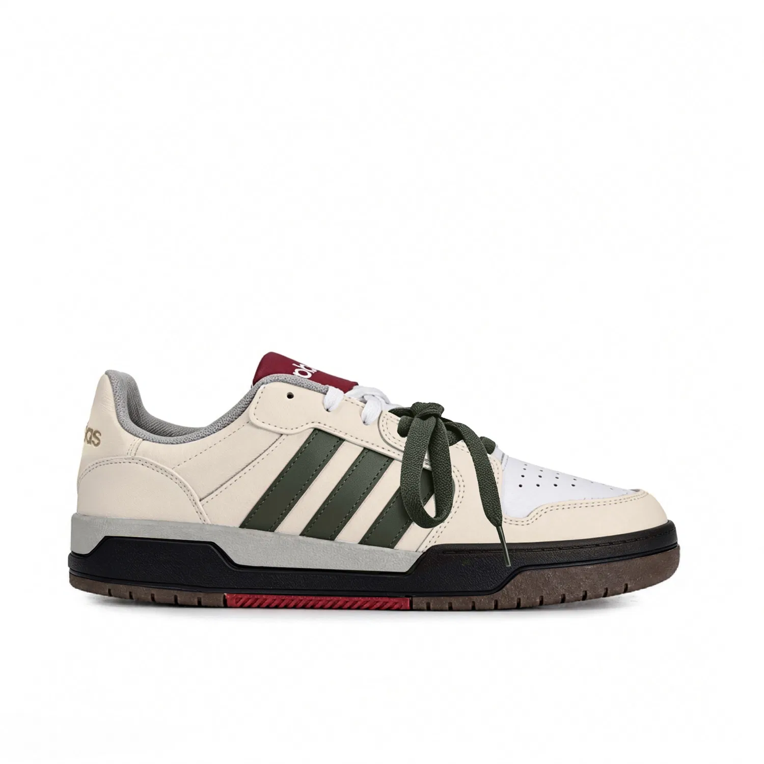 Детские скейтборд-кроссовки с низким верхом Red/White/Green Adidas — фото 4