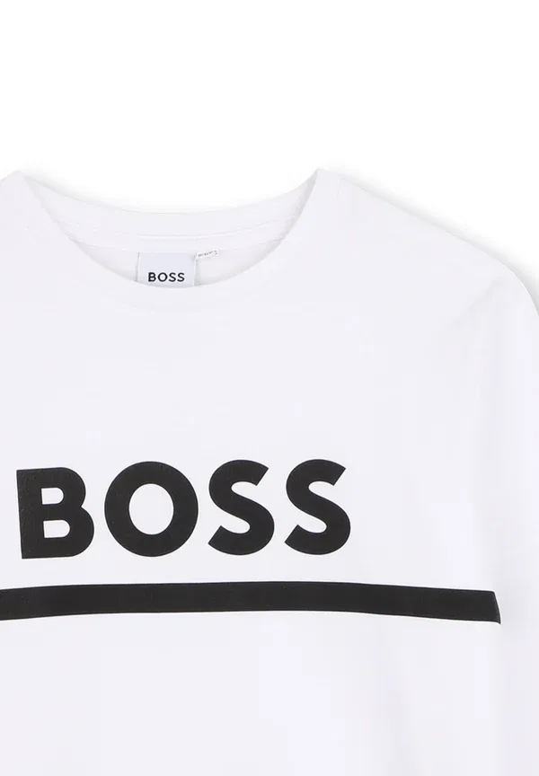 Футболка Boss Kidswear, белый — фото 3