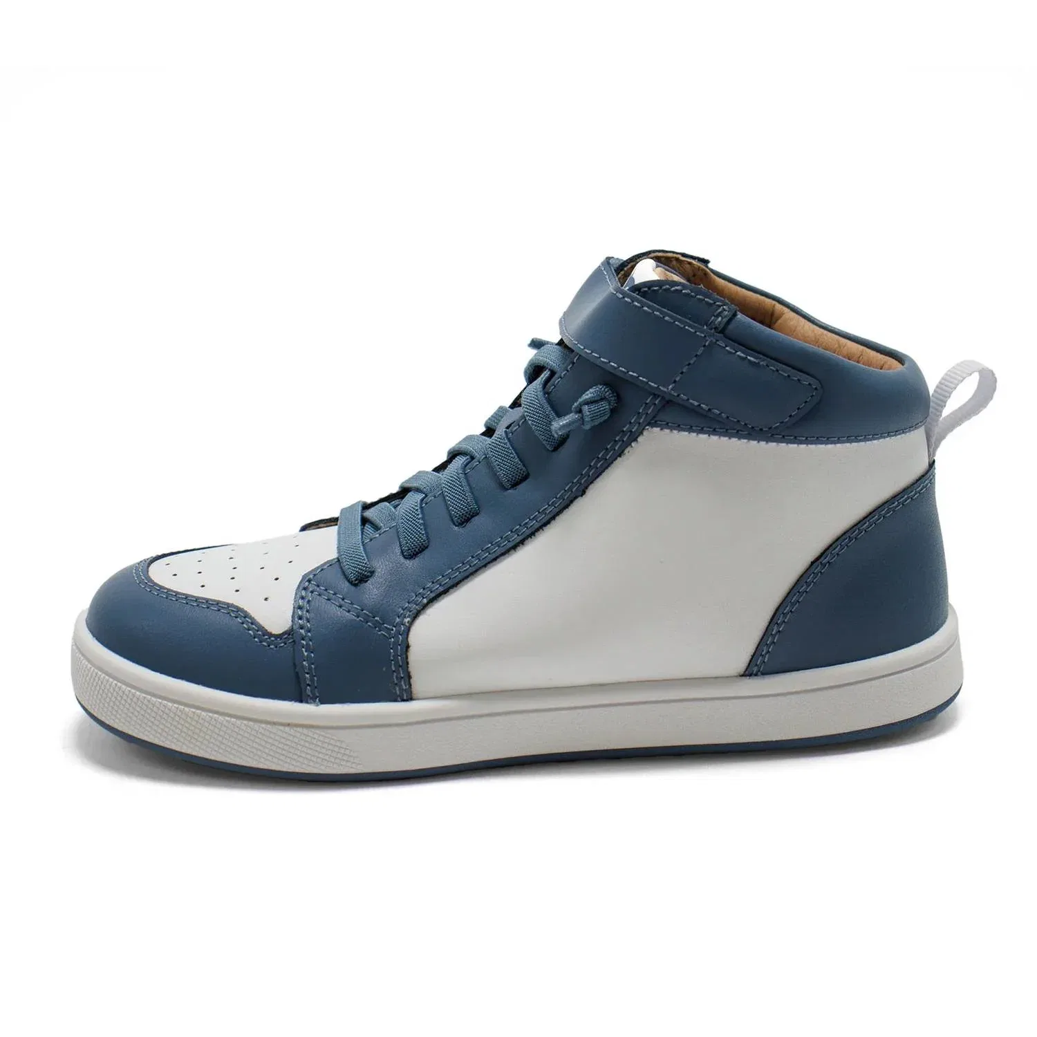 Детские кроссовки высокие с шнуровкой Team Star Old Soles, Snow — фото 2