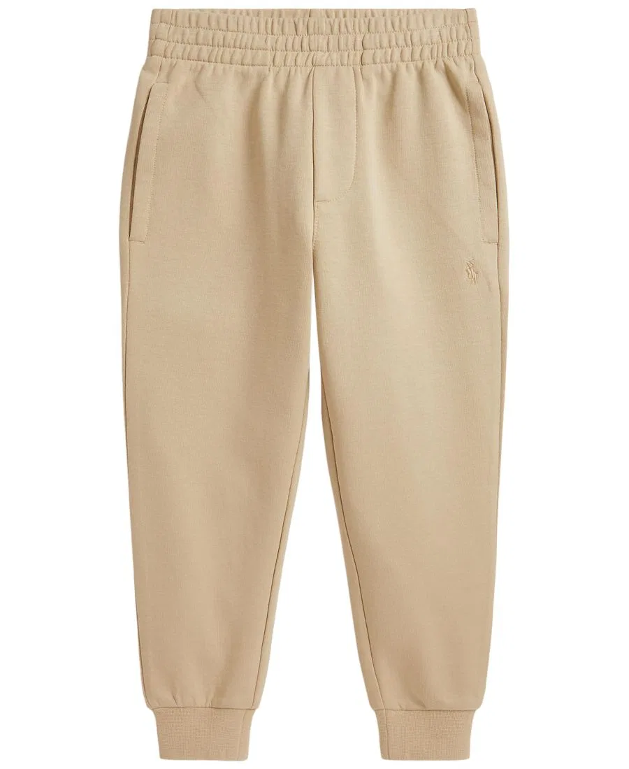 Детские спортивные брюки с эмблемой Polo Ralph Lauren, Tallow Cream