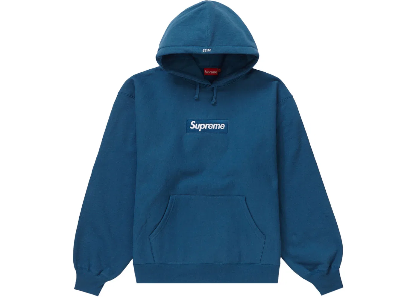 Мужская худи с принтом Supreme Sweatshirt (FW23), Blue