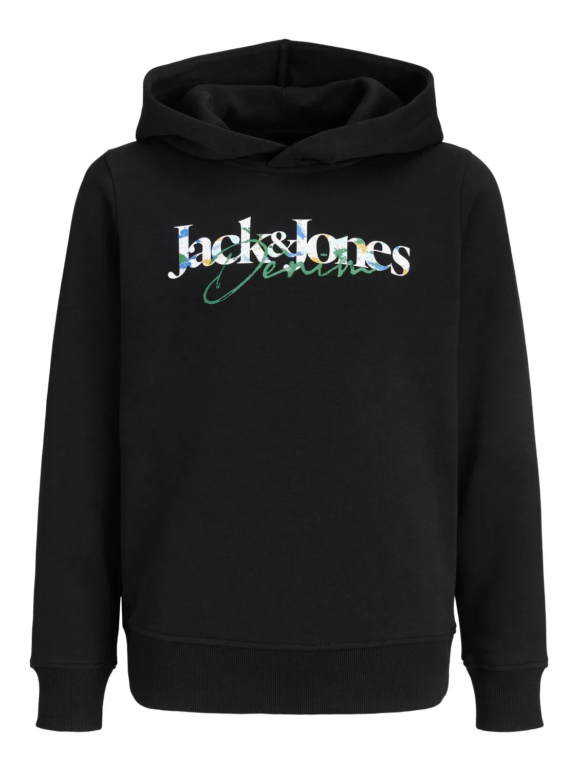 Худи с капюшоном Jjtom Jack & Jones Junior, черный
