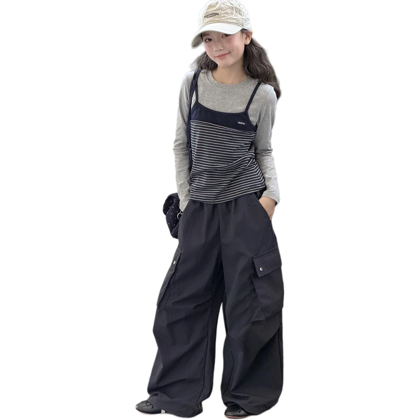 Детские брюки карго Navy Blue Cargo Pants MADALLO, Navy Blue Cargo Pants