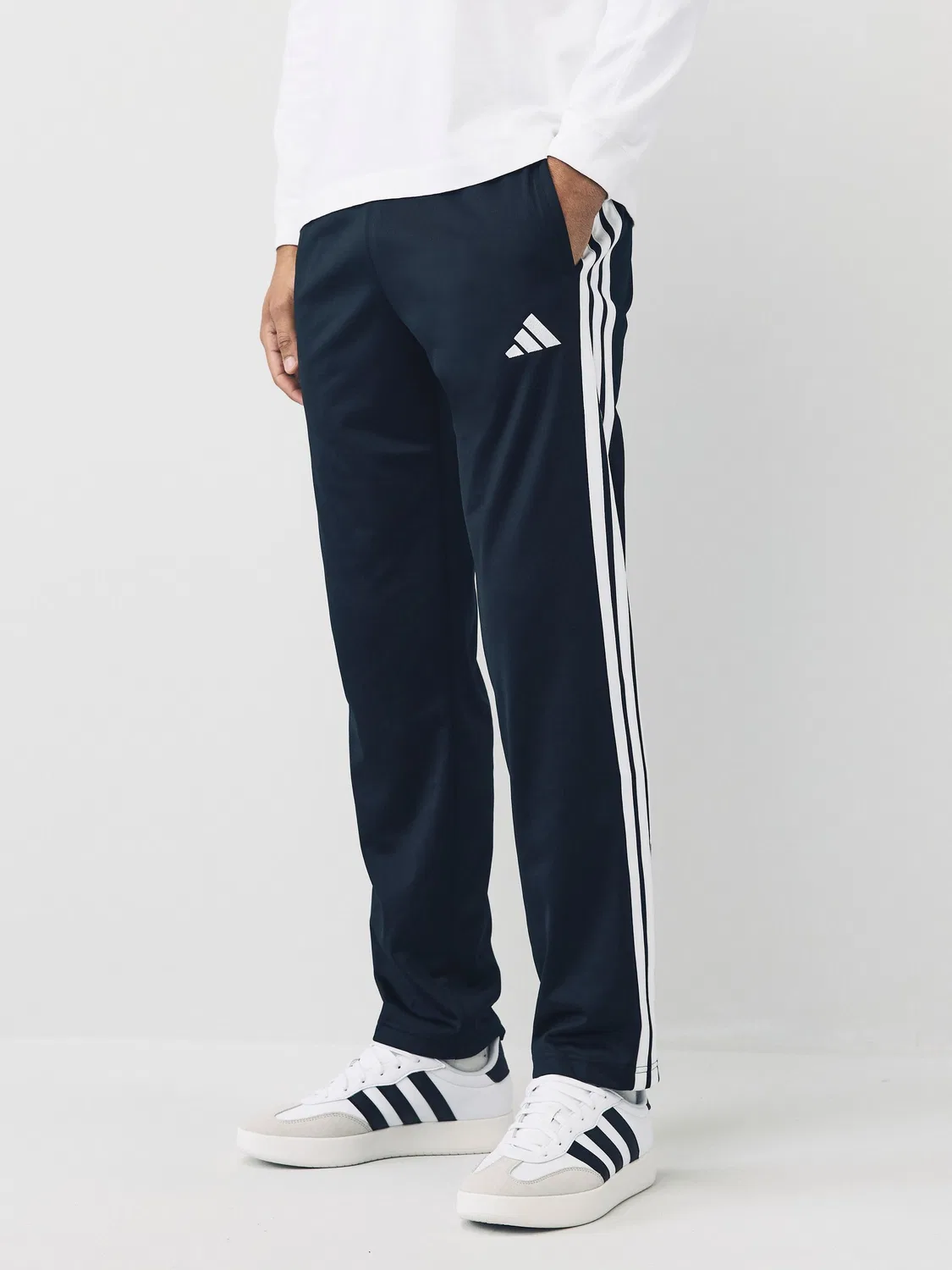 Джоггеры Dayready Open Hem adidas, темно-синий