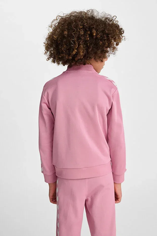 Детские свитшот для девочек с длинным рукавом Hummel, Pink — фото 4