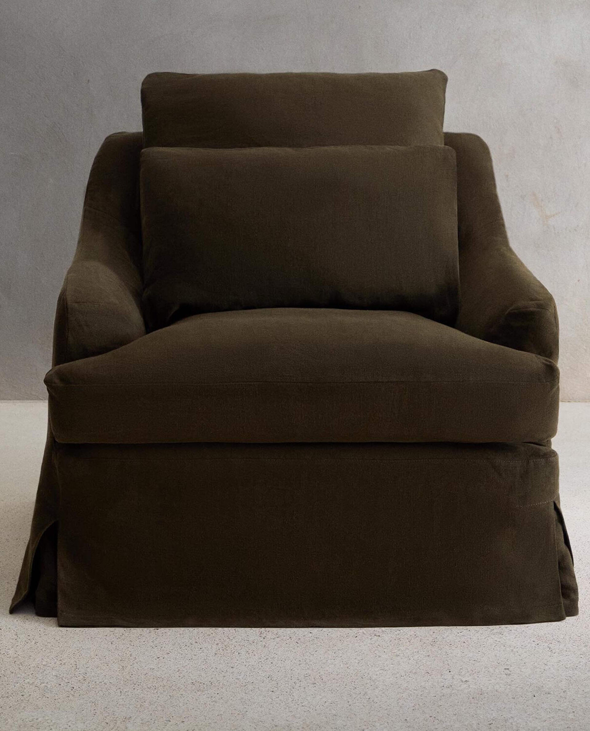 

Чехол для кресла Zara Home by Vincent Van Duysen 01 Linen, хаки