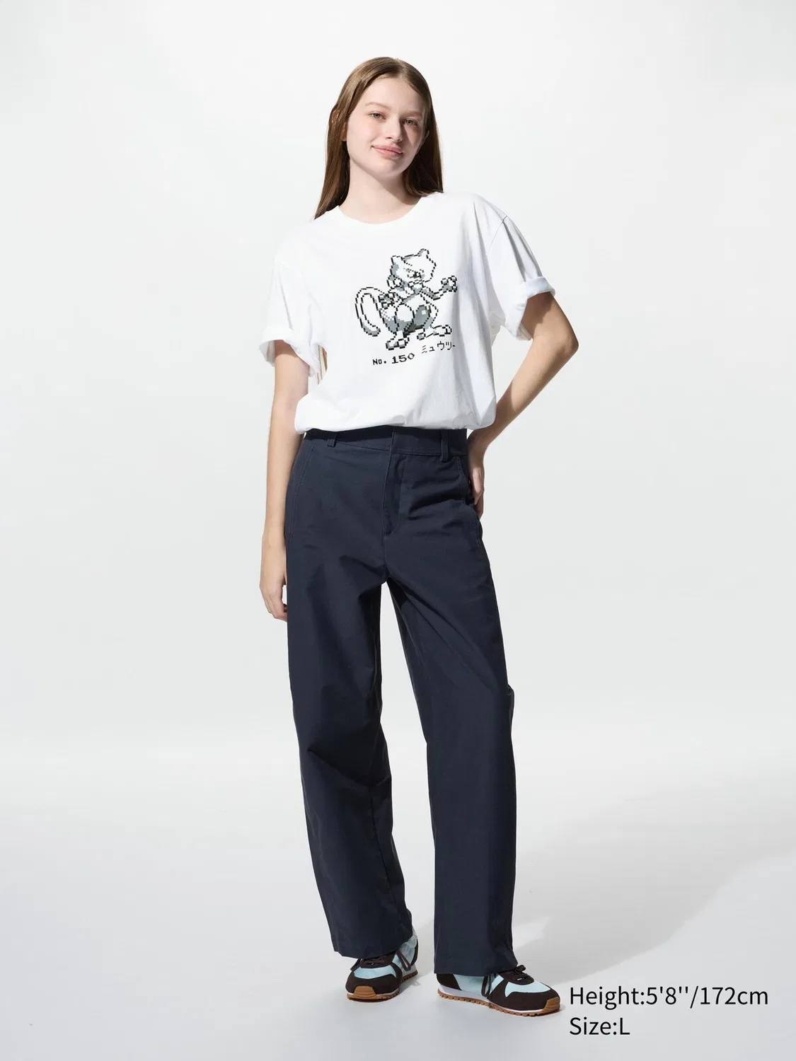 Футболка Uniqlo Pokémon UT, с графическим принтом, белый — фото 4