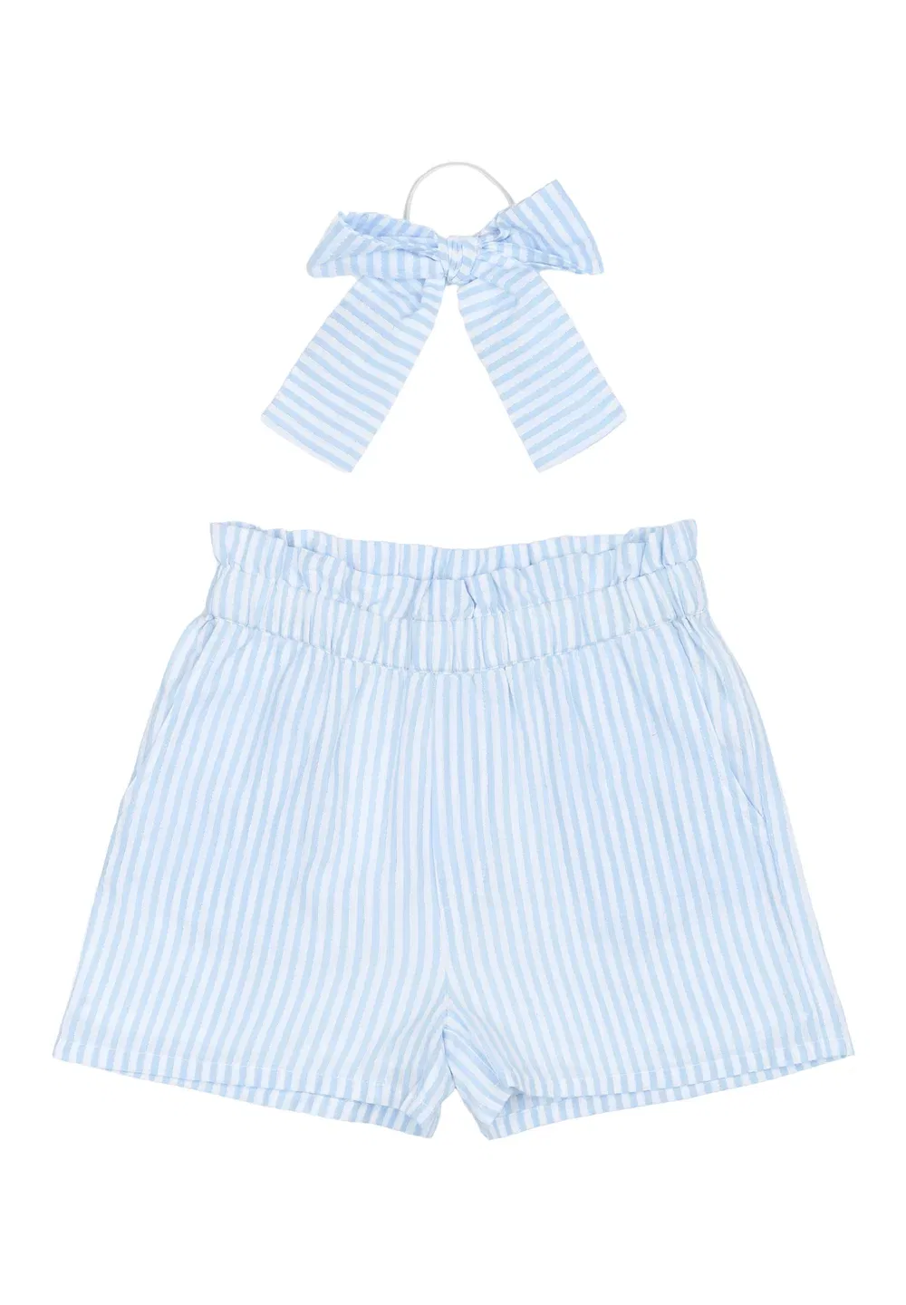 Налани - шорты The New, White Swan Striped