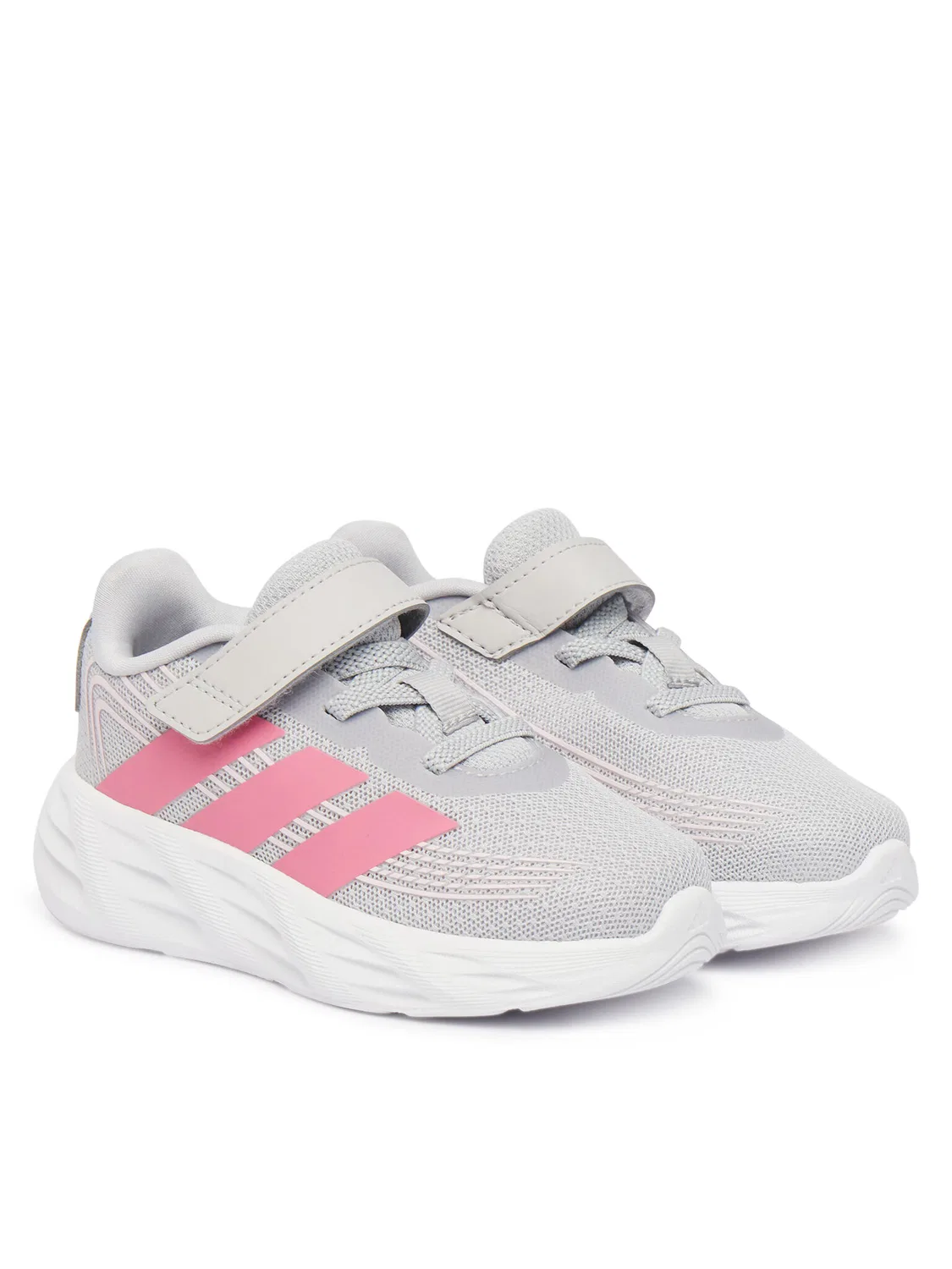 Кроссовки для девочки Galaxy Shoes Infant Adidas, серый — фото 2