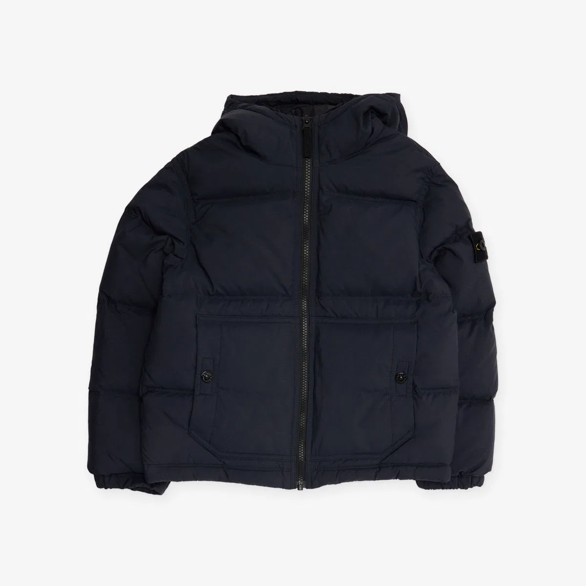 Куртка-парка compass-badge, 6-8 лет Stone Island, темно-синий