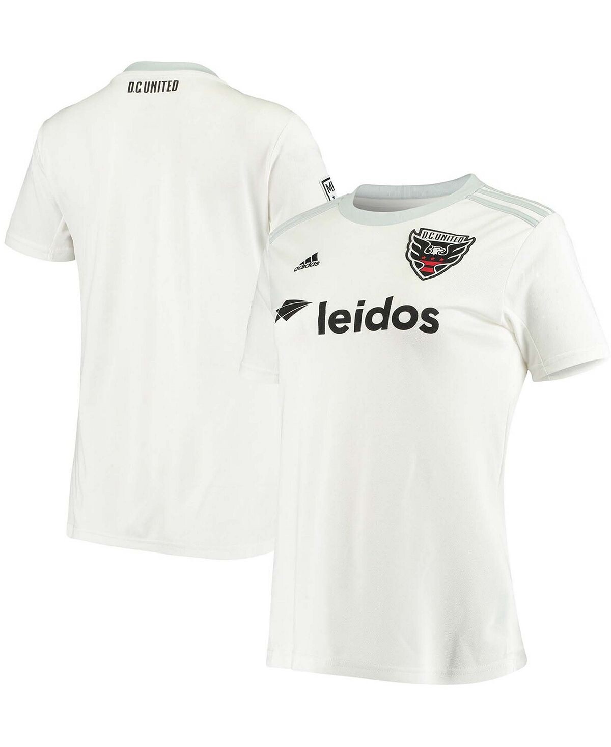 

Женская белая футболка выездной команды DC United 2020, реплика adidas, белый