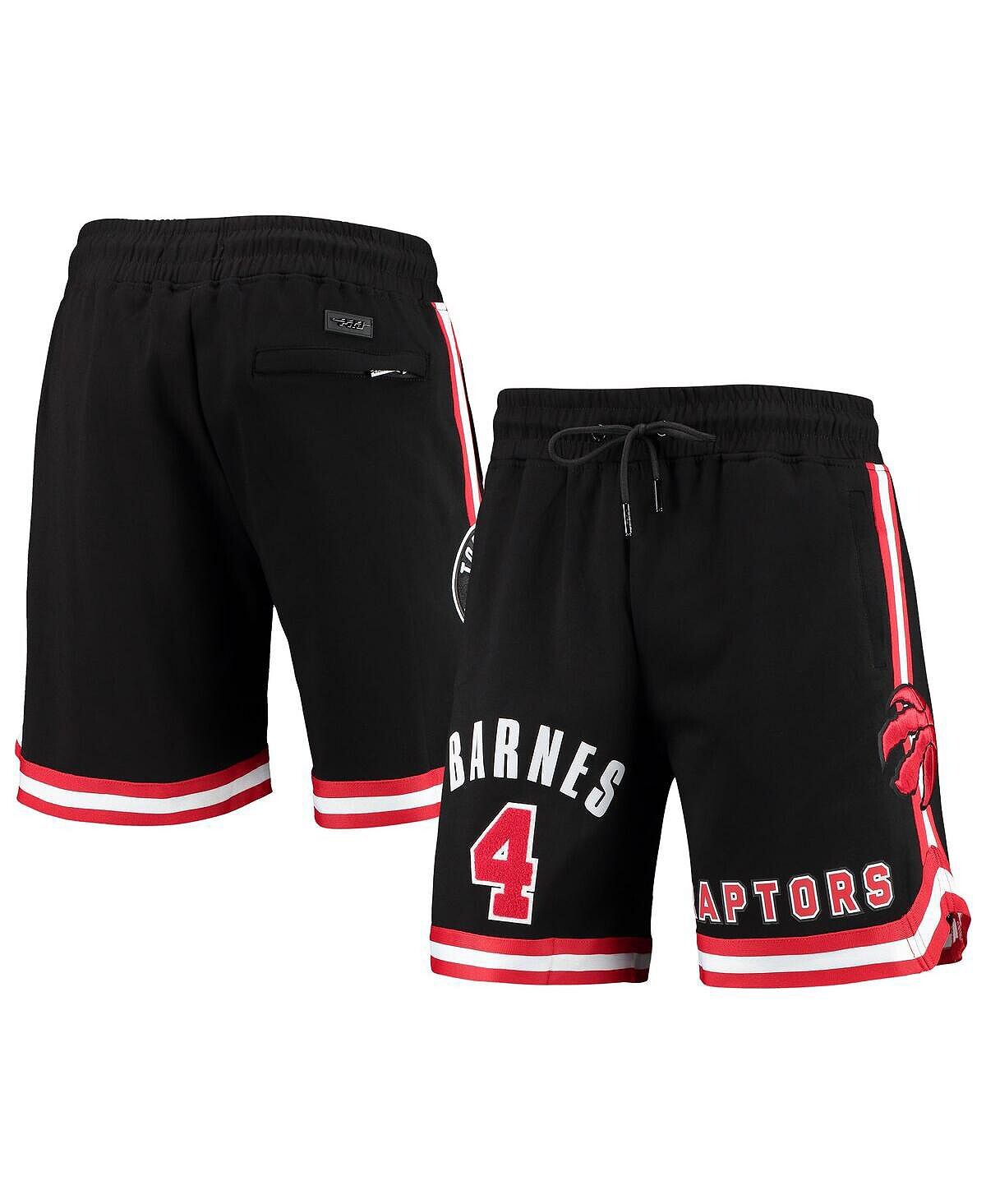 

Мужские шорты scottie barnes black toronto raptors player replica Pro Standard, черный