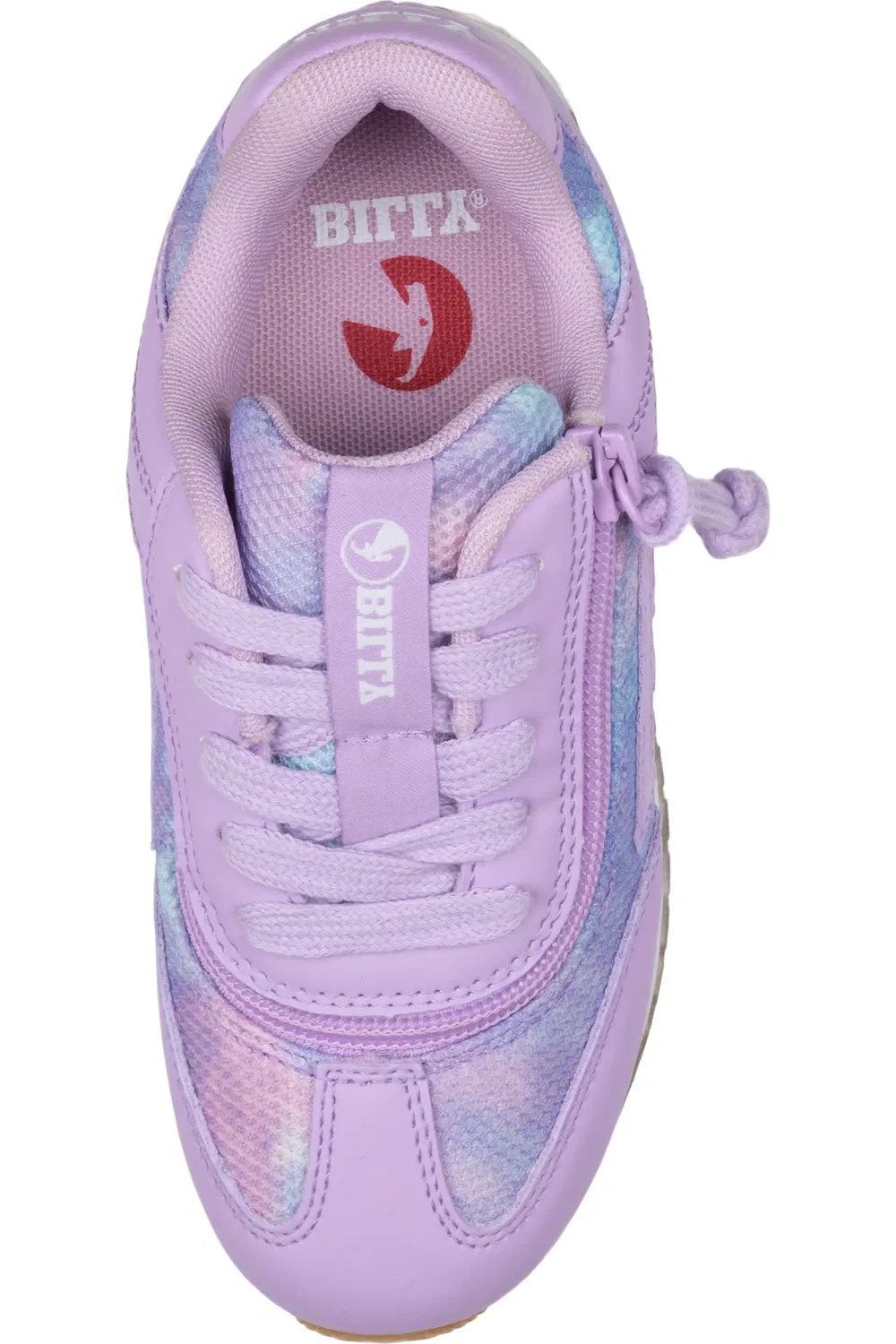 Детские кроссовки с застежкой-молнией Retro Jogger BILLY Footwear, Lilac — фото 2