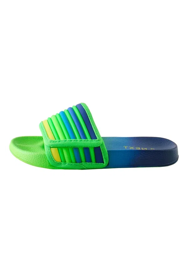 Мюли с градиентом Regular fit - adjustable sliders - mules Next green, синий/зеленый — фото 2
