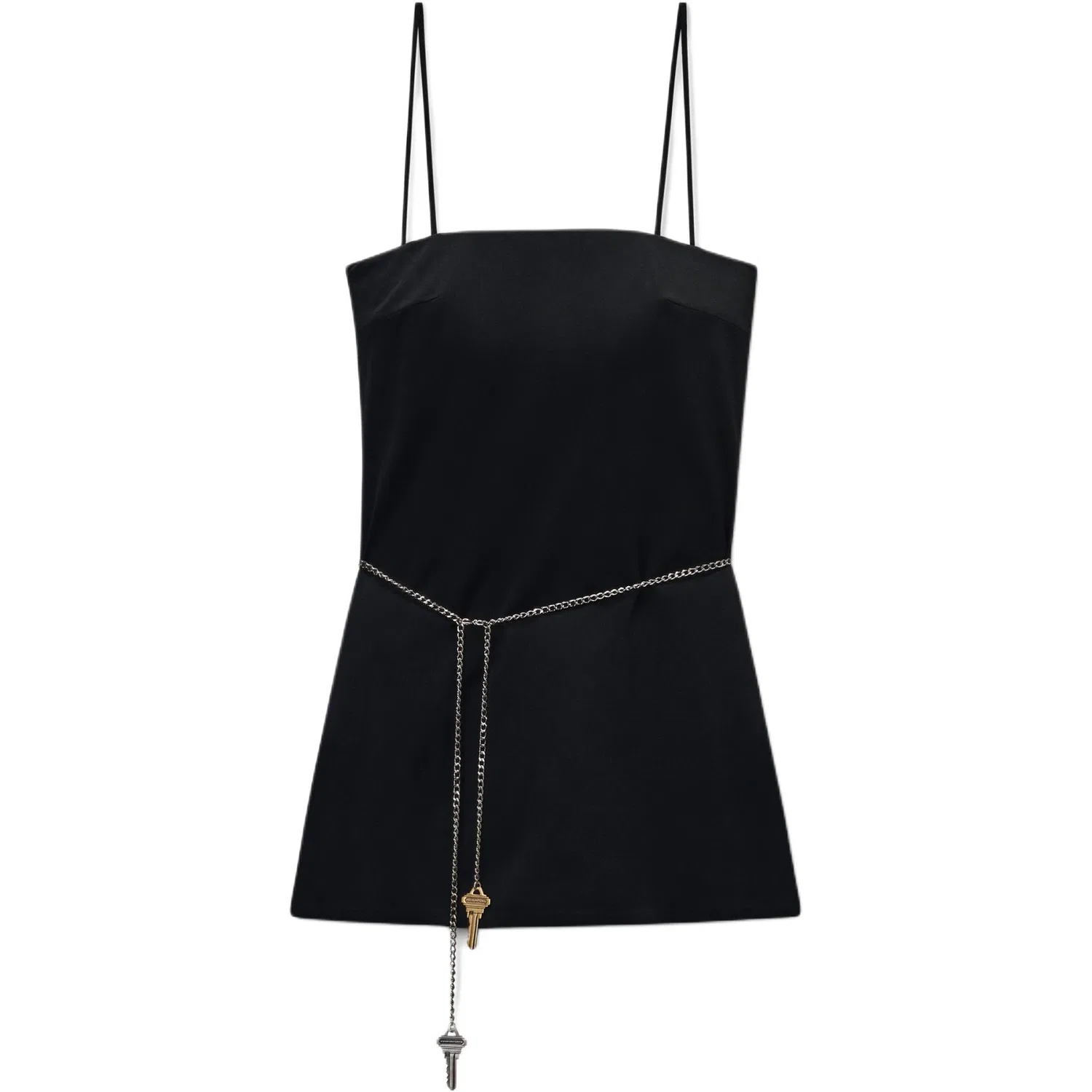 Женское платье-комбинация без рукавов Alexander Wang, Black