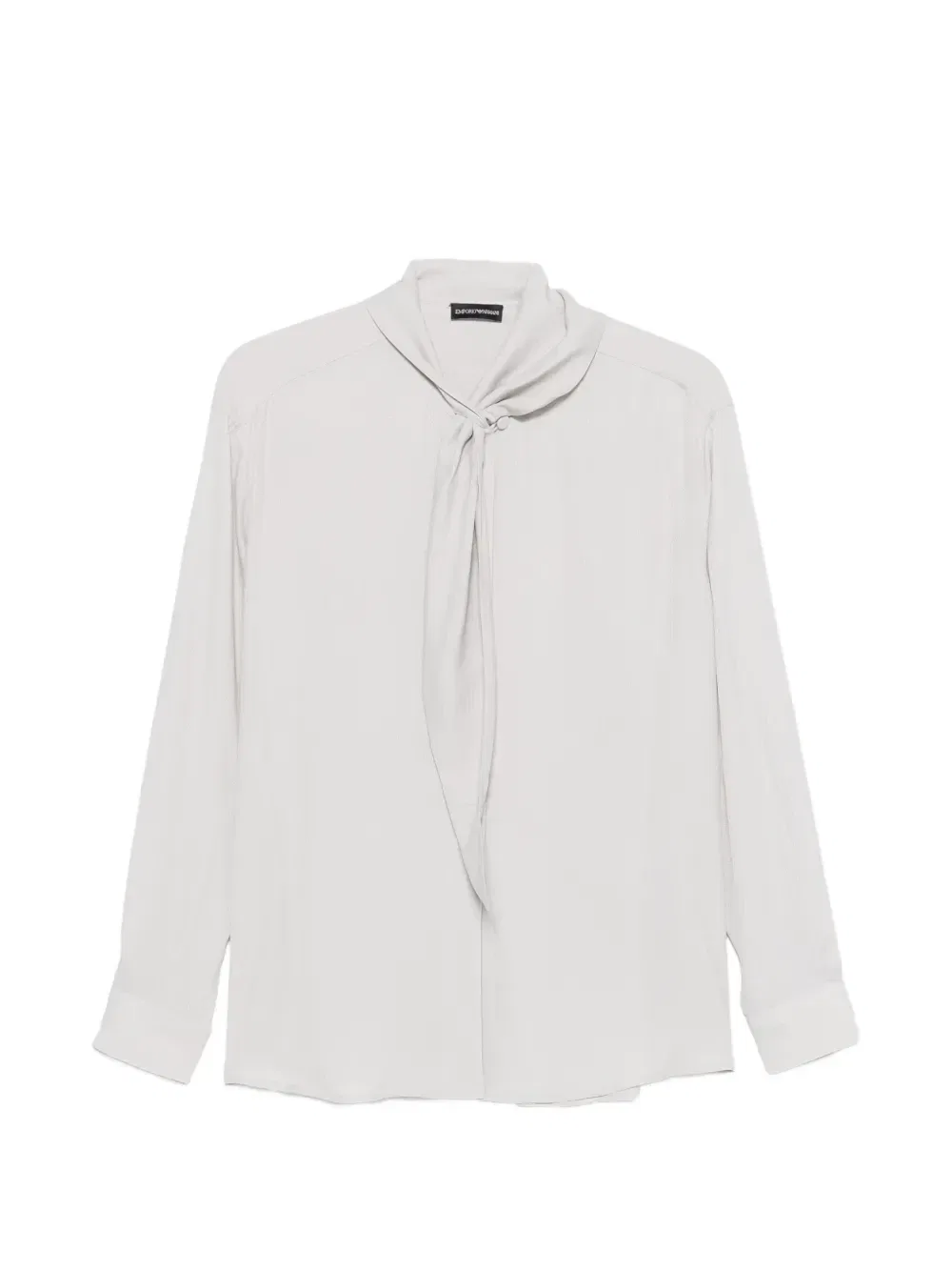 Блузка с длинными рукавами Emporio Armani, серый