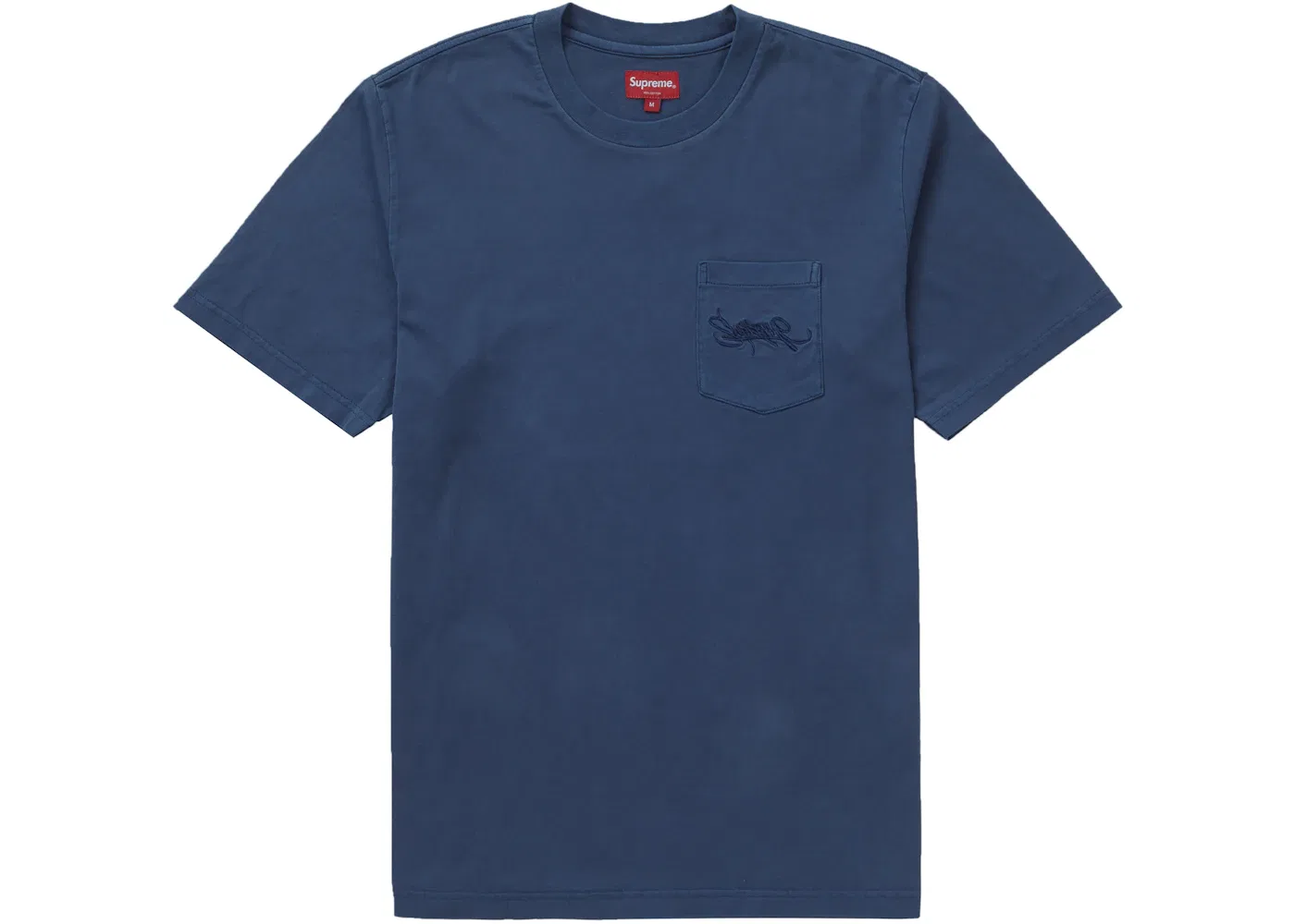 Мужская футболка с нагрудным карманом Supreme Tee, Navy