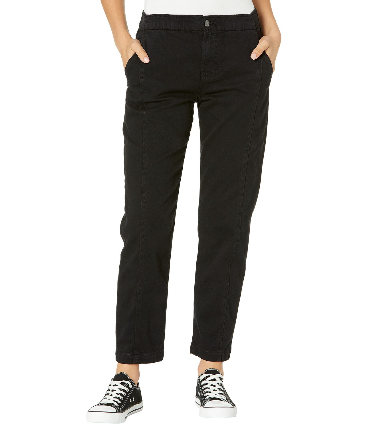 

Джогггеры 7 For All Mankind, Slim Joggers, Черный, Джогггеры 7 For All Mankind, Slim Joggers