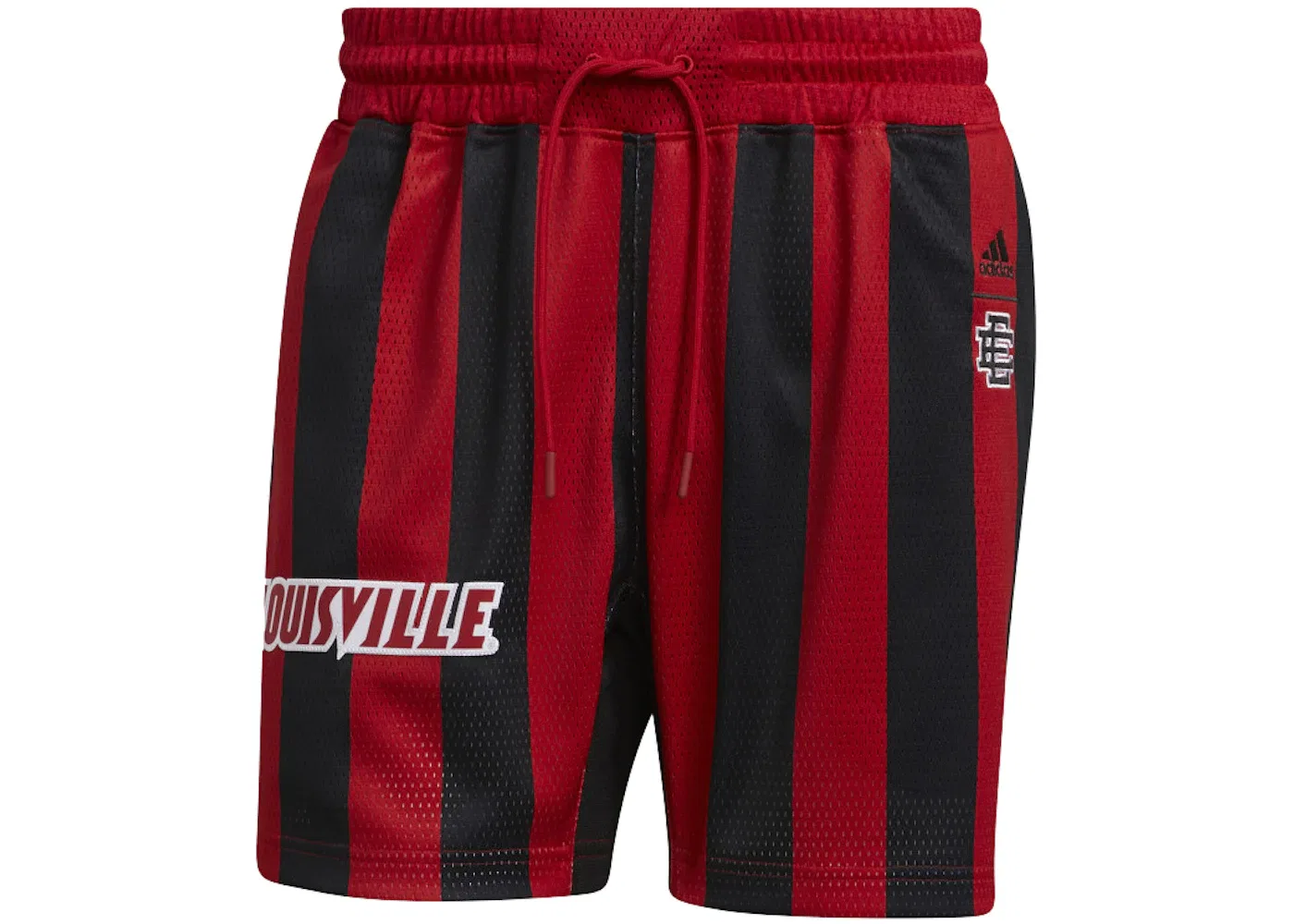 Мужские шорты с принтом Shorts Adidas, Team Power Red/Black