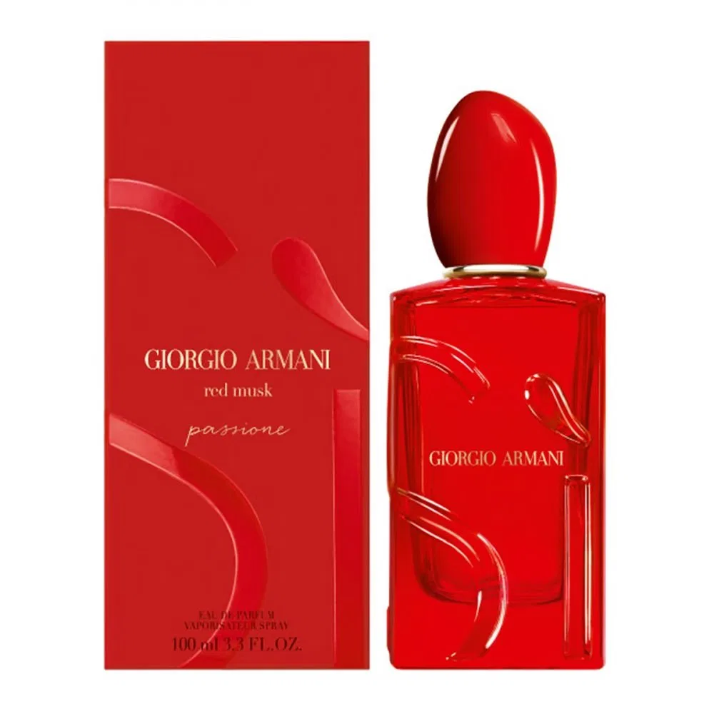 Женская туалетная вода Si Passione Red Musk Giorgio Armani, Truskawka — фото 2