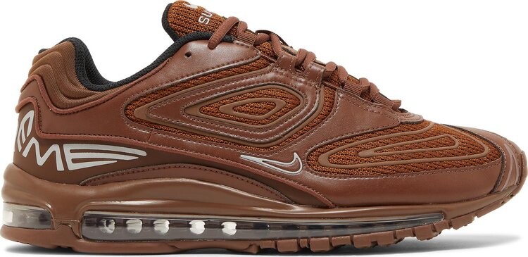 Кроссовки Nike Supreme x Air Max 98 TL SP 'Fauna Brown', коричневый — фото 2