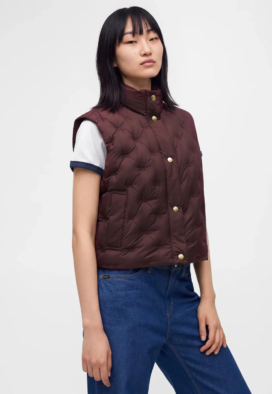 Жилет Tommy Hilfiger, Deep Burgundy — фото 4