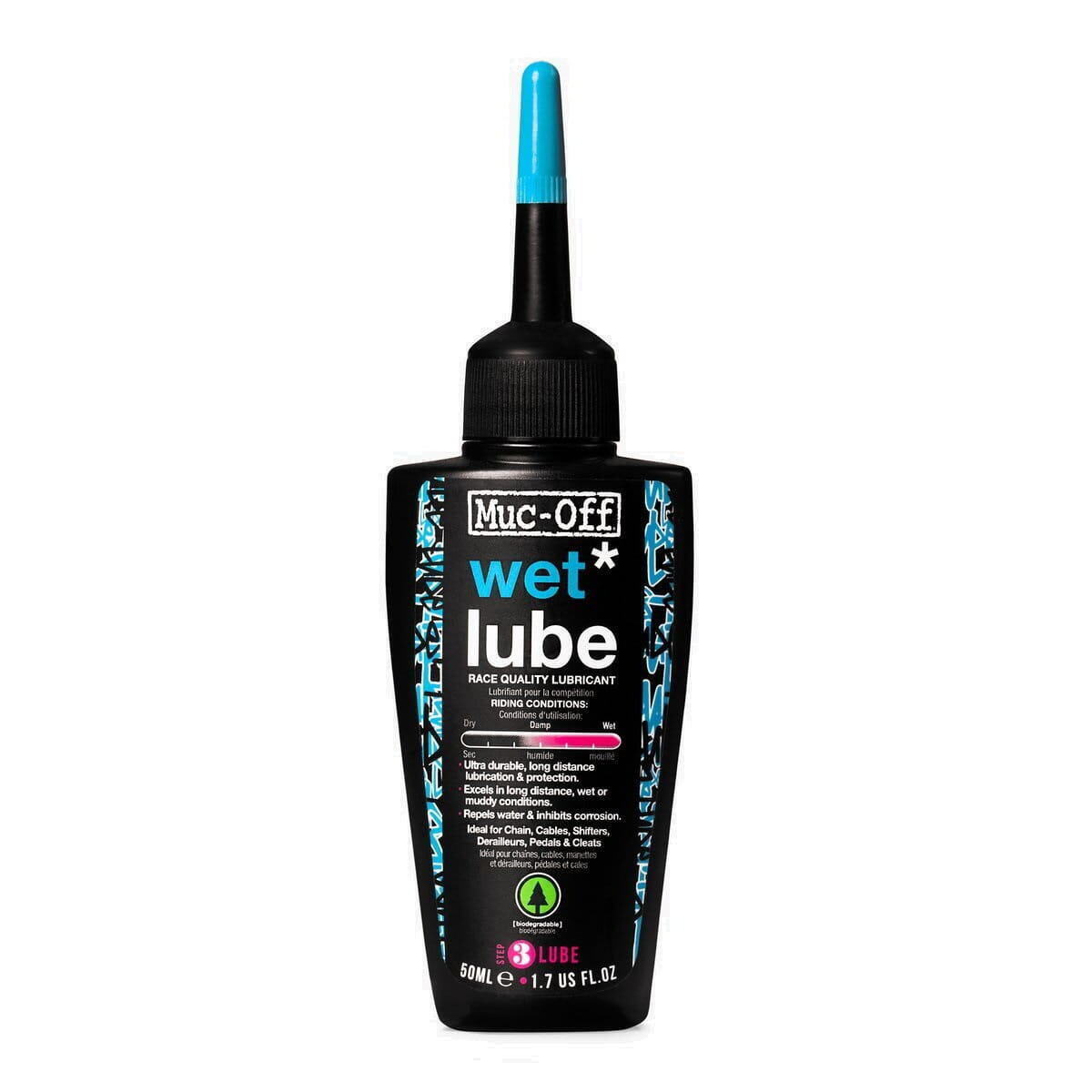 

Смазка для цепи Wet Lube MUC OFF, черный