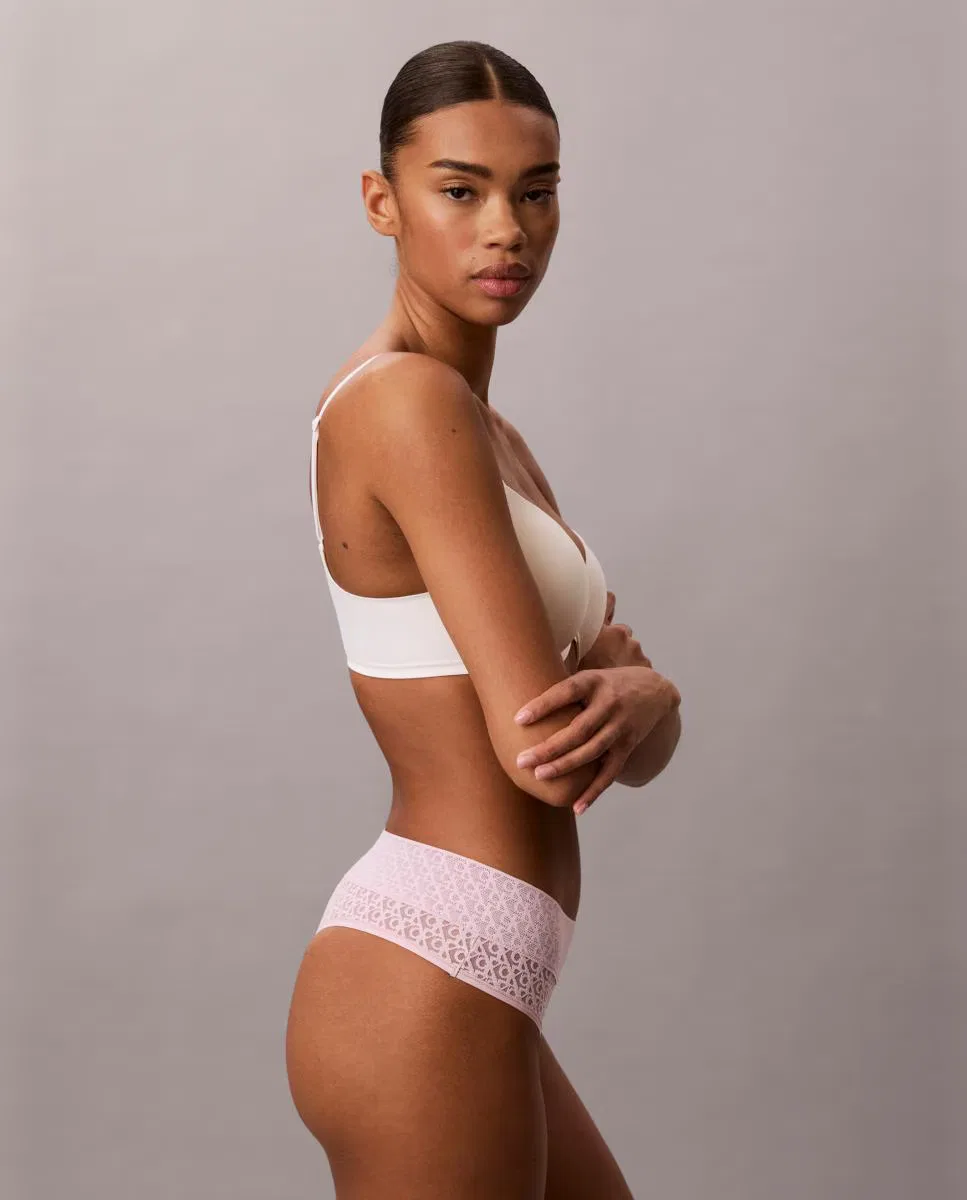 Бразильские трусики, Brasileña, Calvin Klein, розовый — фото 2