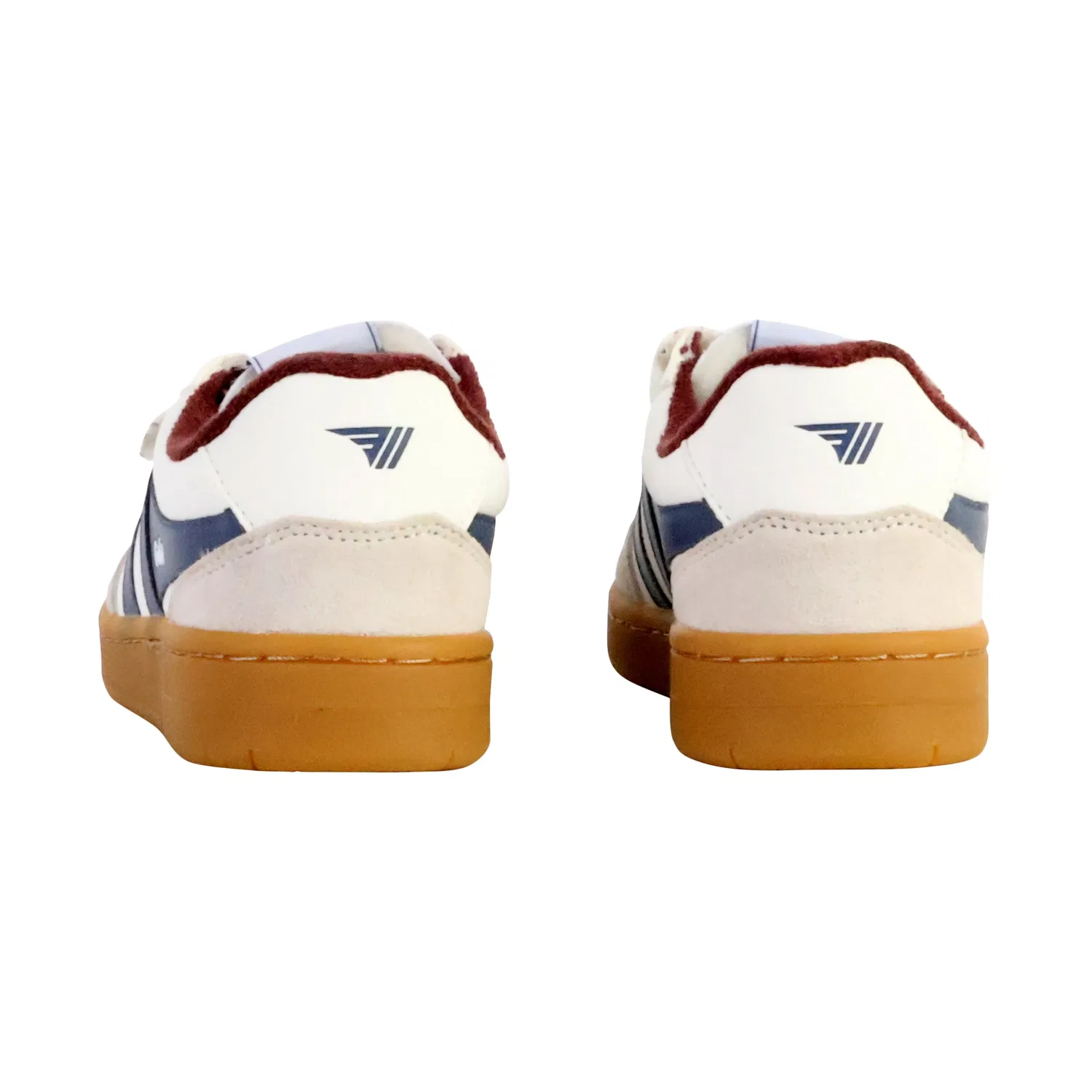 Кроссовки низкие детские кожаные Eagle Strap Gola, белый — фото 3