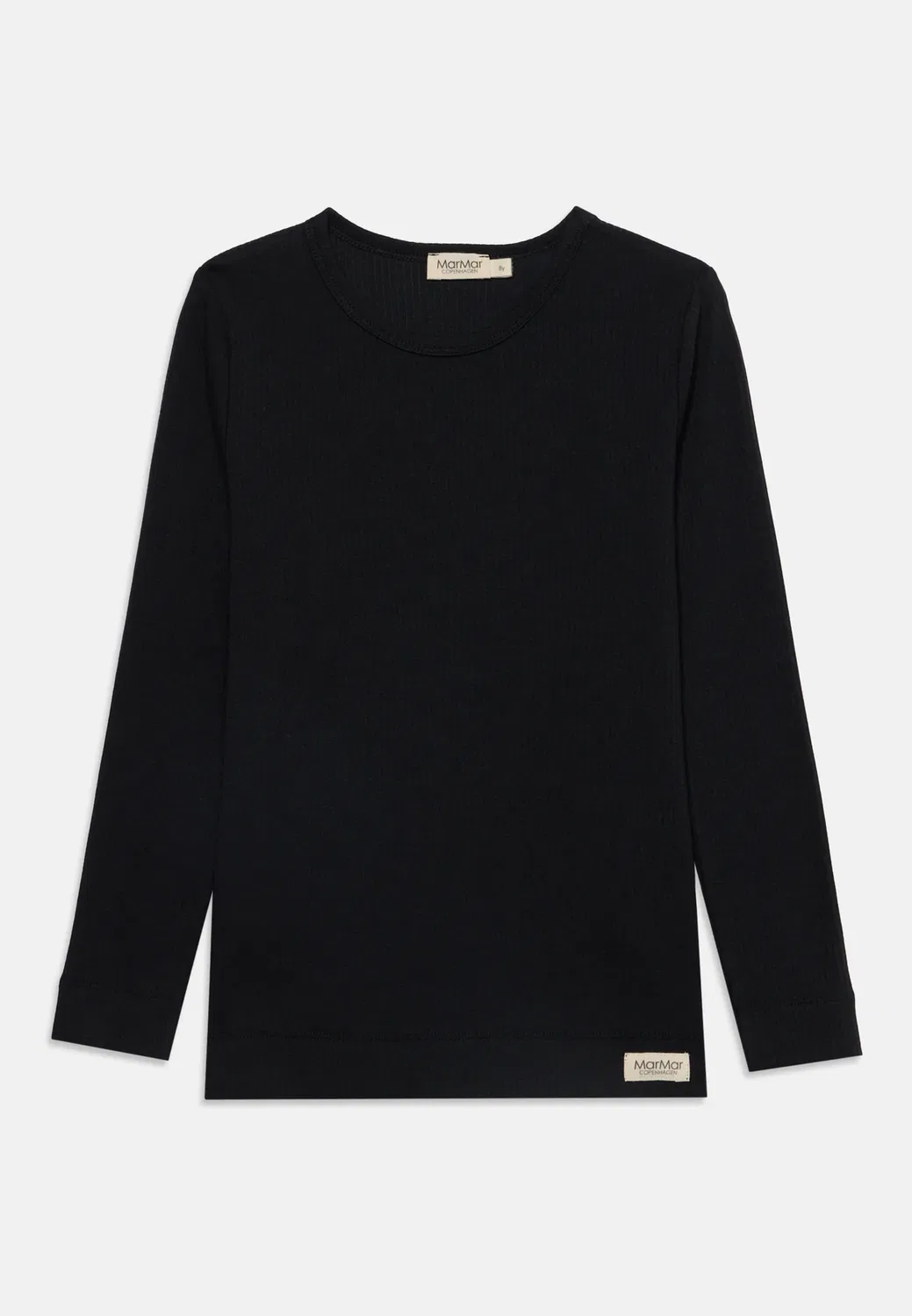 Однотонная футболка унисекс с длинными рукавами Marmar Copenhagen, Black