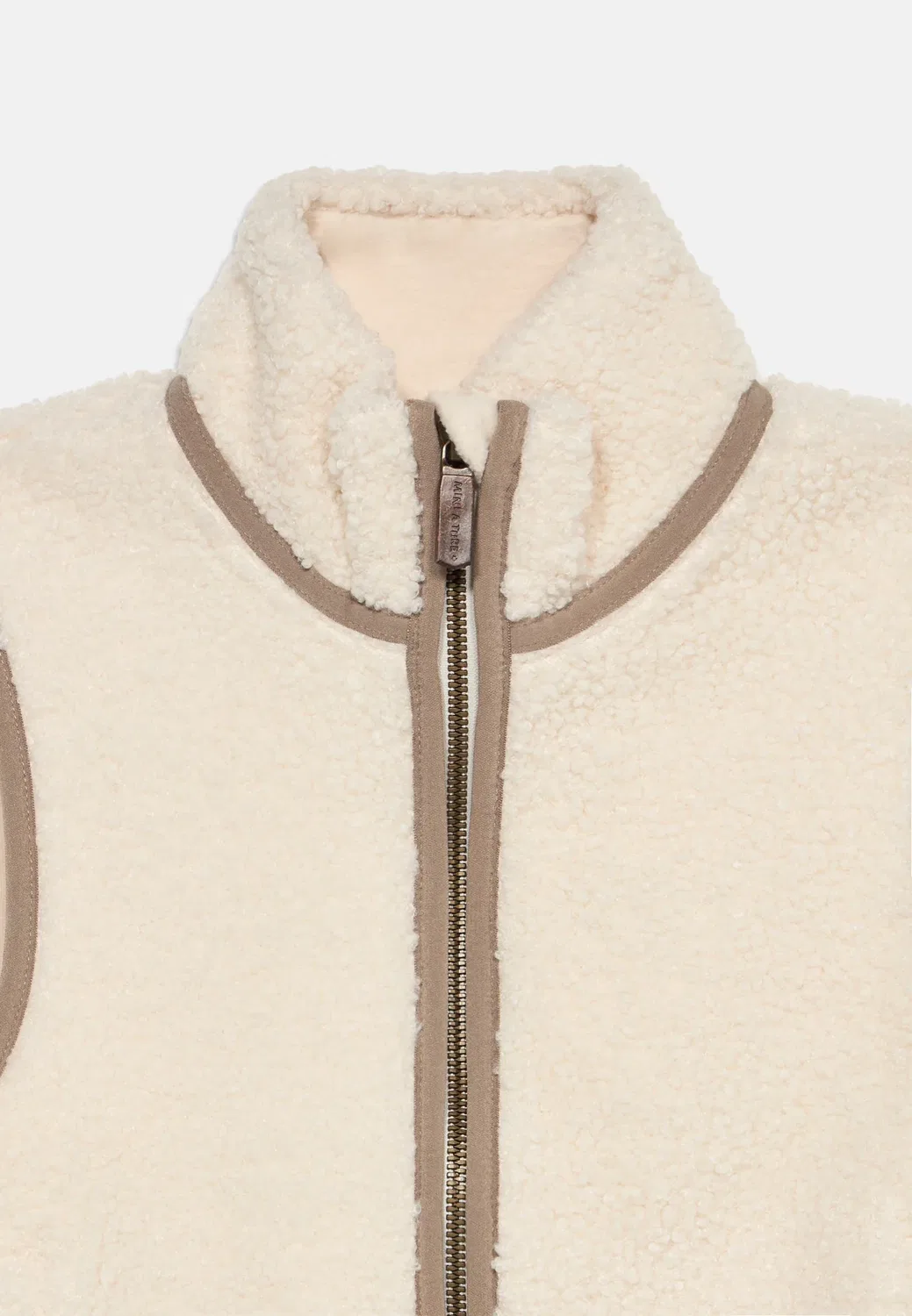 Жилет унисекс Mini A Ture, Angora Cream — фото 3