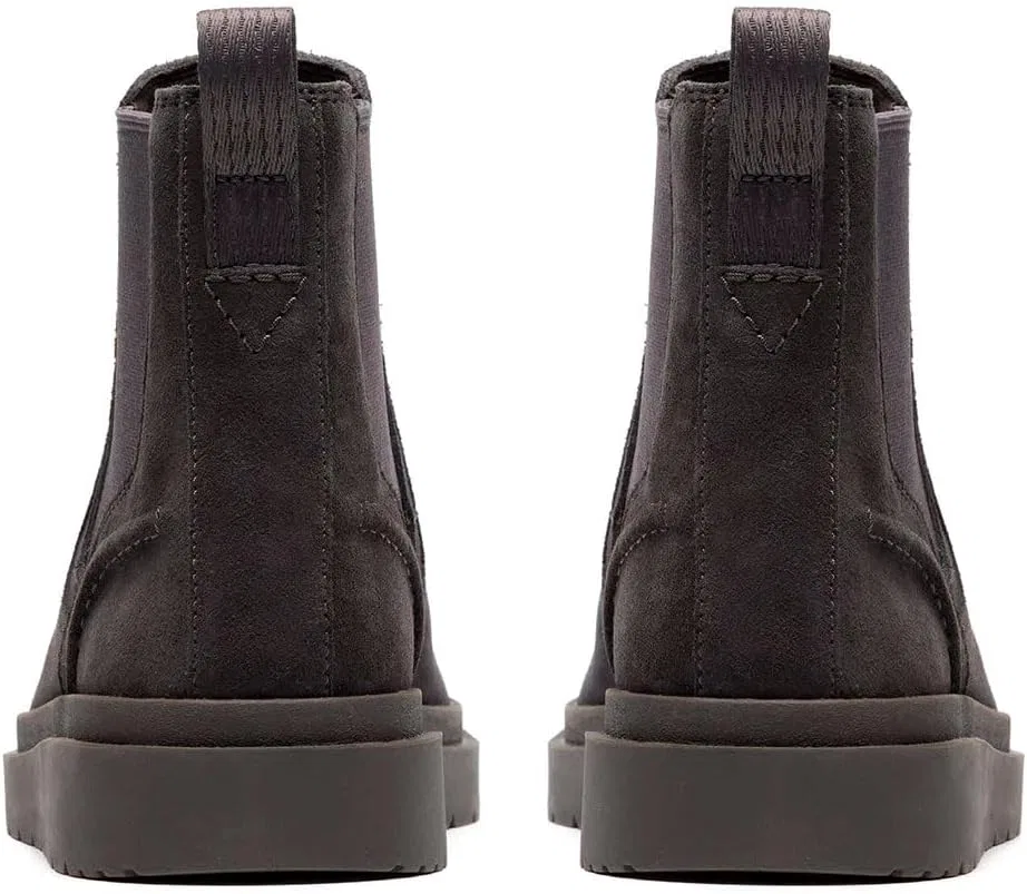 Ботинки Clarks Herren Paulton EasyChelsea-Stiefel, 2-Black Leather — фото 4