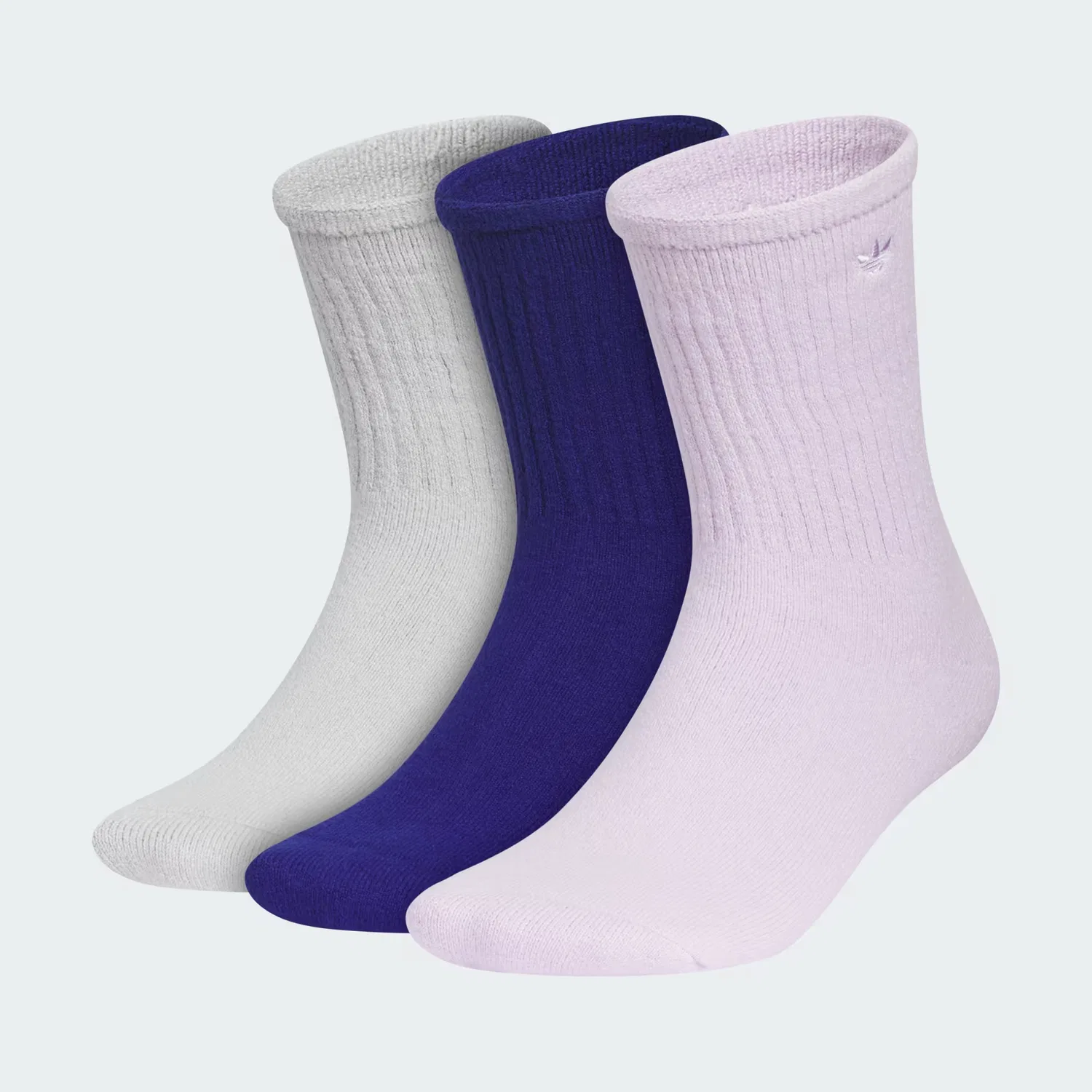 Носки набор из 3 пар с полной амортизацией Comfort 2.0 Adidas Originals, серый/синий/лавандовый