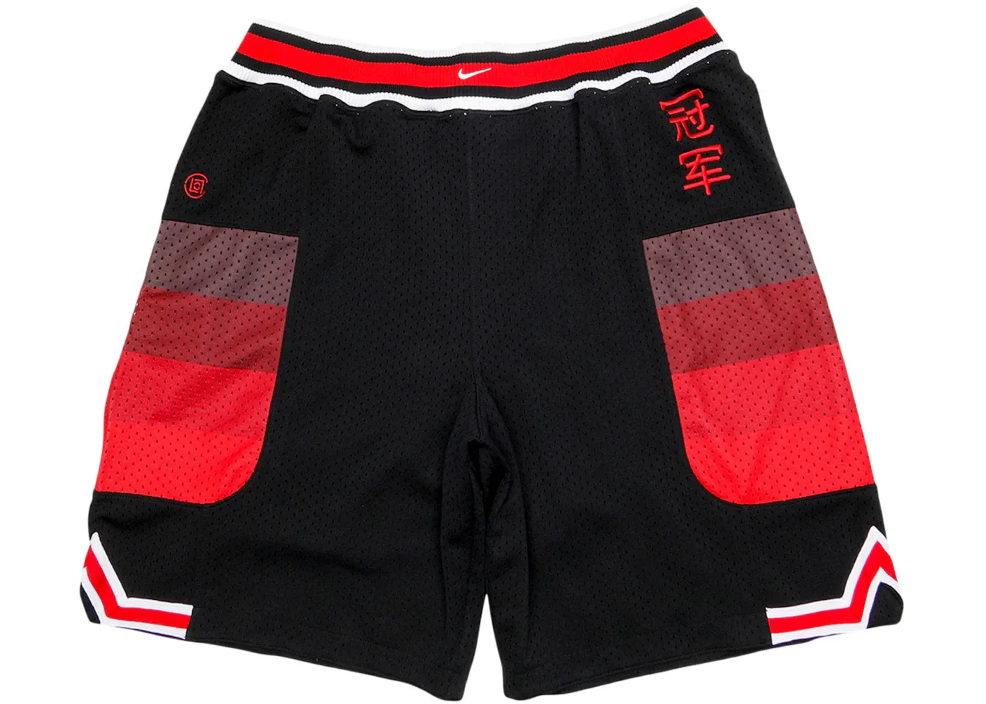 Мужские шорты с принтом Short Nike, Black/University Red/White