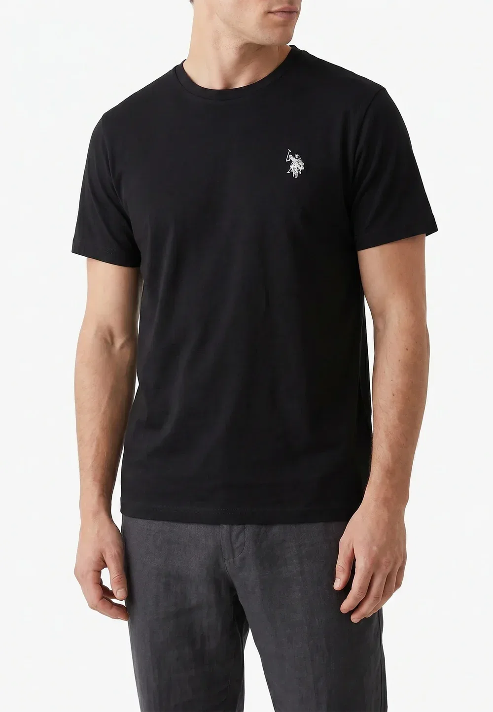 Футболка - базовая футболка U.S. Polo Assn., Black