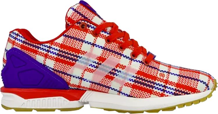 

Кроссовки Adidas Clot x ZX Flux 'Clot', красный