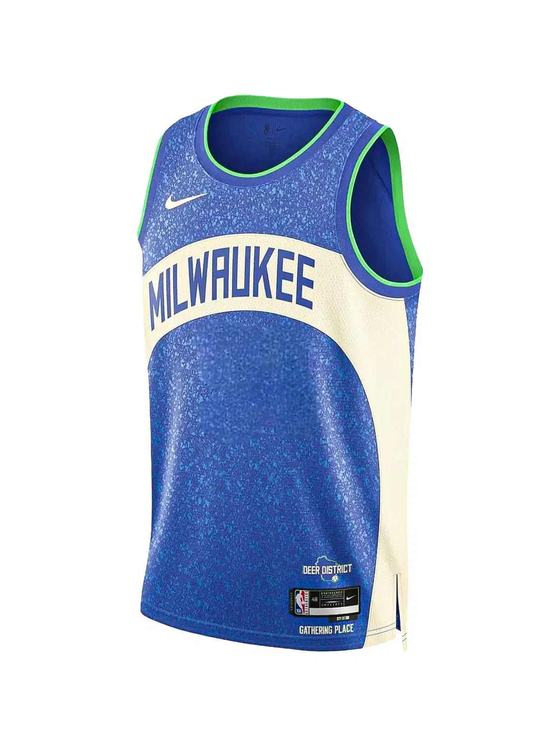 Топ City NBA swingman Nike, синий — фото 2