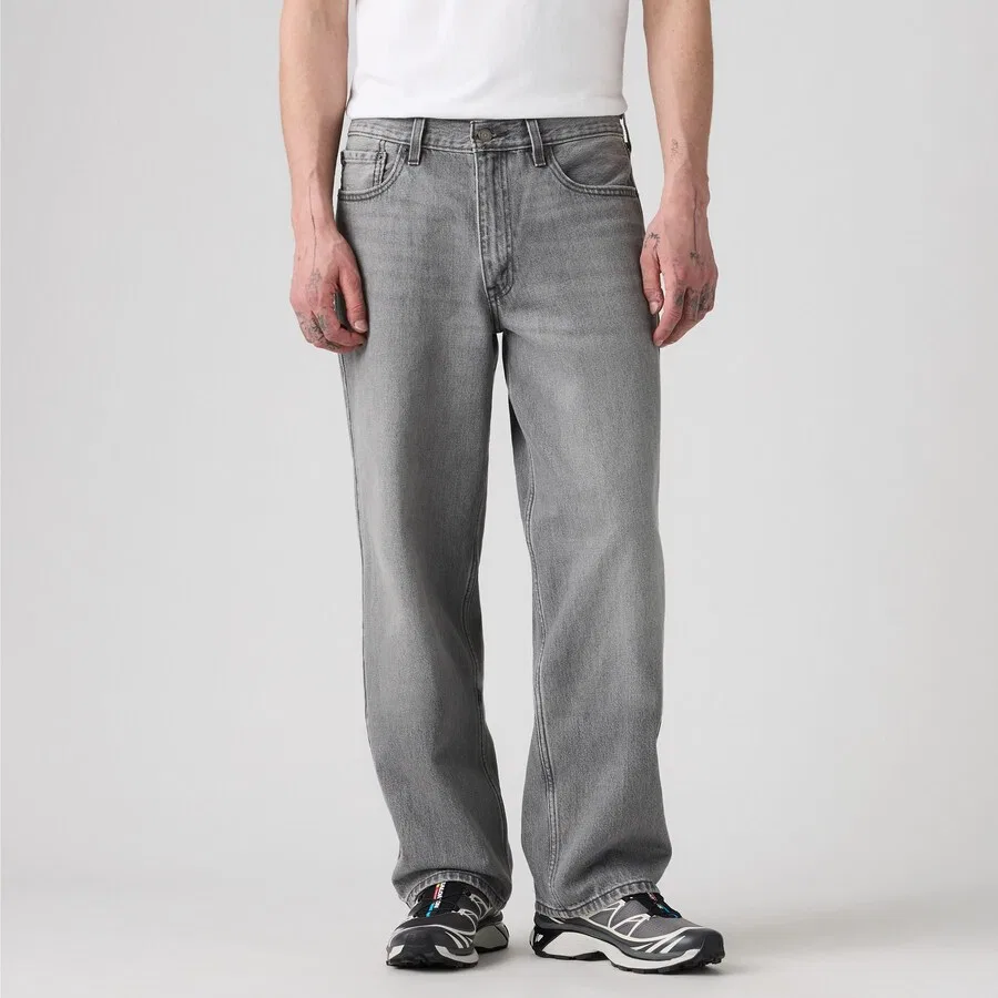 Джинсы LEVI'S Baggy '578 Baggy' темно-серого цвета — фото 2