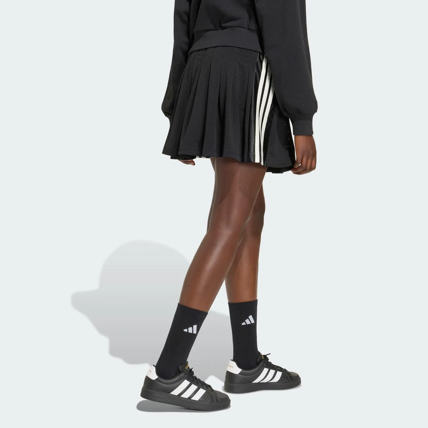 Женская юбка-шорты Stadium 2in1 Adidas, Schwarz — фото 3