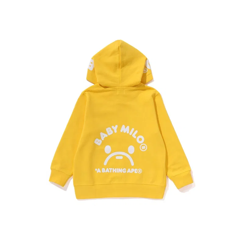 Детский свитшот с принтом SS25 Kids' A BATHING APE, Dark Blue NYX — фото 4