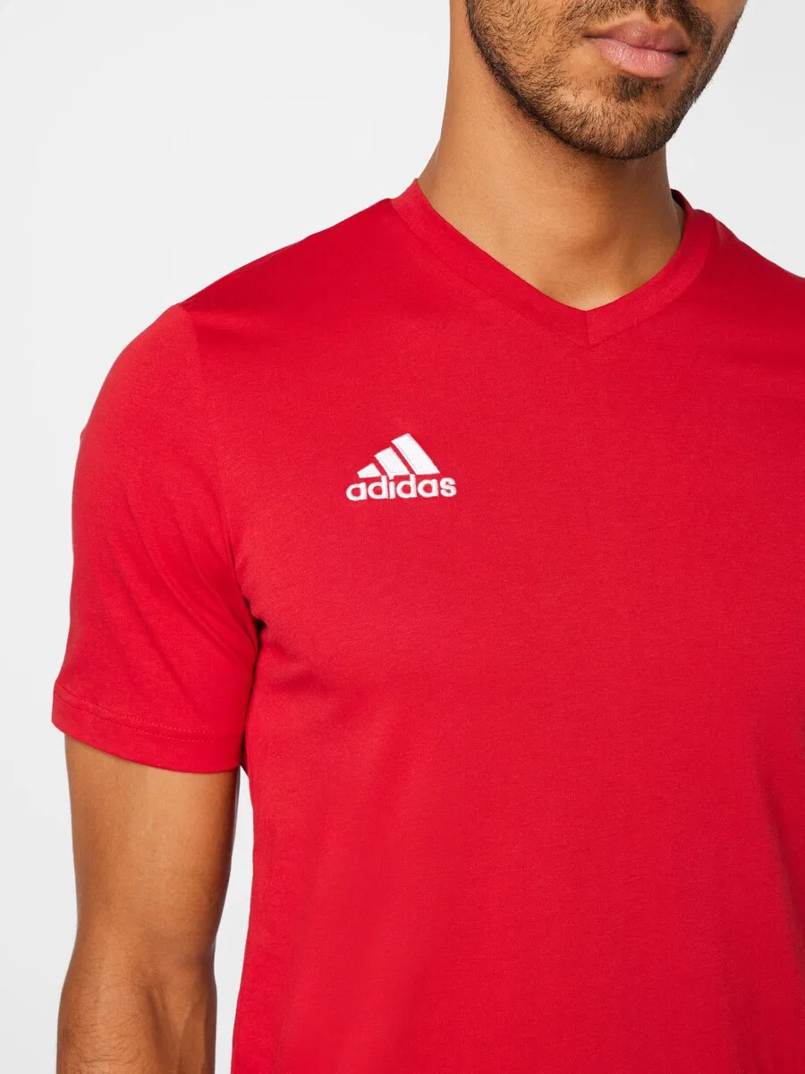 Футболка ADIDAS PERFORMANCE Performance Shirt 'Entrada 22' красного цвета — фото 2