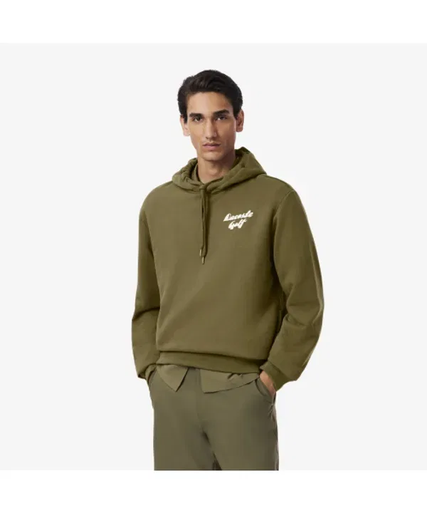 Худи с графическим принтом sh4824-55n e9f, Lacoste, черный