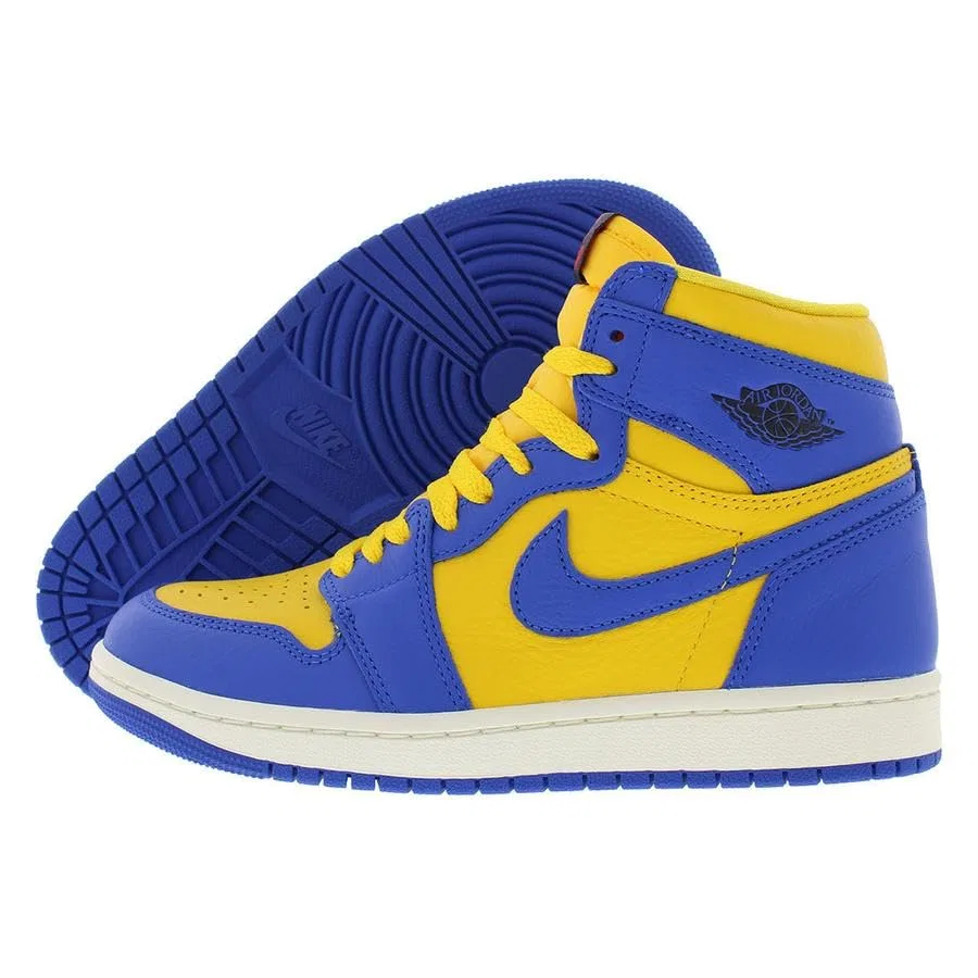 Мужская футболка с длинным рукавом NIKE, Varsity Maize Game Royal Sail — фото 4